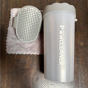 Gray Dog or Cat Paw Cleaner, Large